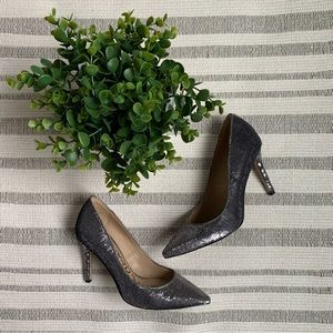Sam Edelman Metallic Sequin Hazel High Heels